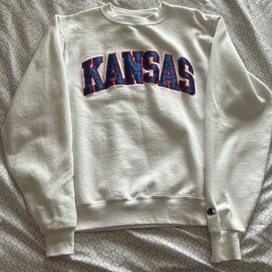 XS Kansas crewneck